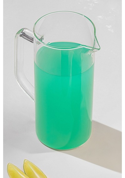 Ateşe Dayanıklı Borosilikat Cam Sürahi Detoks Bitki Çayı Büyük Boy Kahve Cezvesi 800 Ml