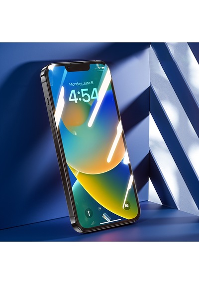 Apple Uyumlu   iPhone 13 Pro Benks V Pro Ultra Shield 0.3mm Ekran Koruyucu Uygulama Aparatlı Şeffaf