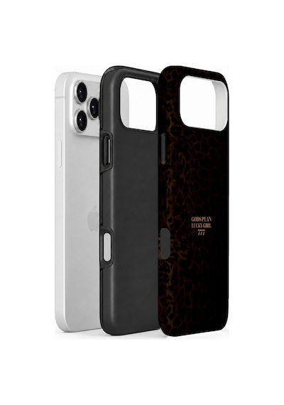 Velvoria Valestra Gece Leopar Apple iPhone Uyumlu 17 Pro Darbe Korumalı Kılıf Valestra Select - Gece Leopar