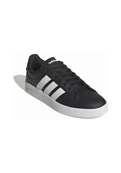 Cblack/ftwwht/cblack Adidas Erkek Günlük Spor Ayakkabı Grand Court Base 3.0 Hq0082 Siyah