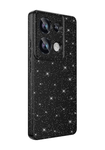 Redmi Note 13 Pro 4g Kılıf Kamera Korumalı Simli Lüks Klfs Koton Kapak - Gri Gri