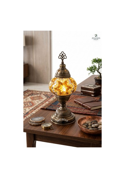 Şarjlı Masa Lambası Kahverengi - 801341828 Kahverengi