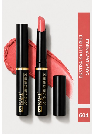 Uzun Süre Kalıcı Ruj & Long Lasting Lipstick No:604 0