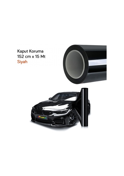 Guard Kaput Koruma Folyo Premium 152 Cm X 15 Mt Siyah Tpu 3 Katman-200 Micron/7,5mil