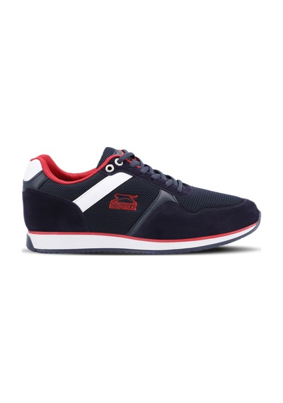 Slazenger OLIVIERA I Erkek  Lacivert / Kırmızı Günlük Spor Ayakkabısı