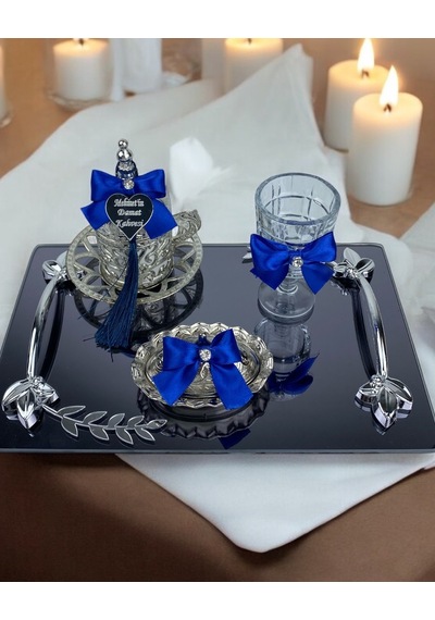 Thorn Söz Nişan Tepsisi Ve Damat Kahve Tepsisi