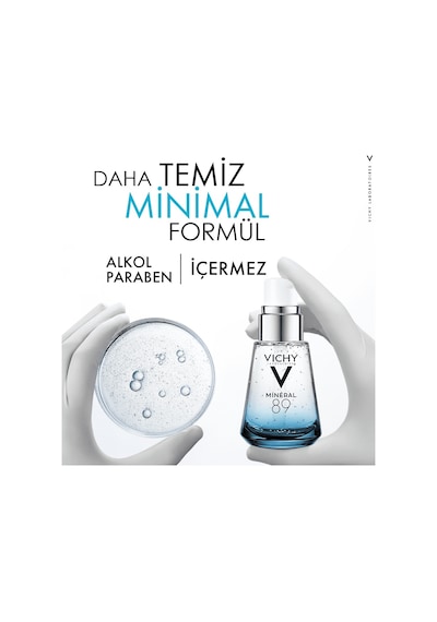 Vichy Mineral 89 Termal Su ve Doğal Hyalüronik Asit İçeren Serum 30 ML