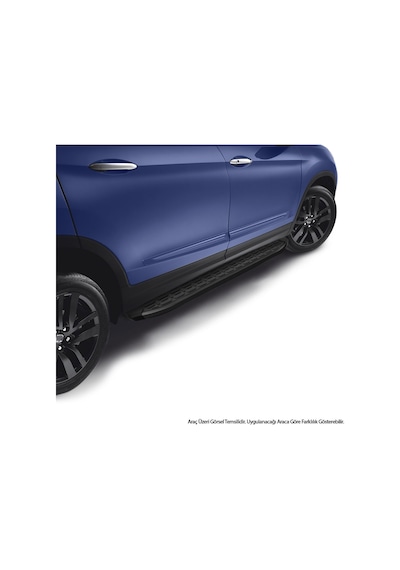 S-dizayn Isuzu D-max 3 Evo Siyah Yan Basamak 203 Cm 2019 Üzeri