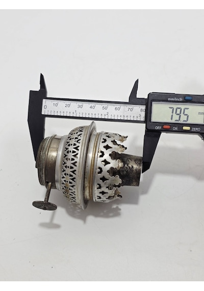 Antika Gaz Lambası Mekanizma Başlığı 017 Sarı
