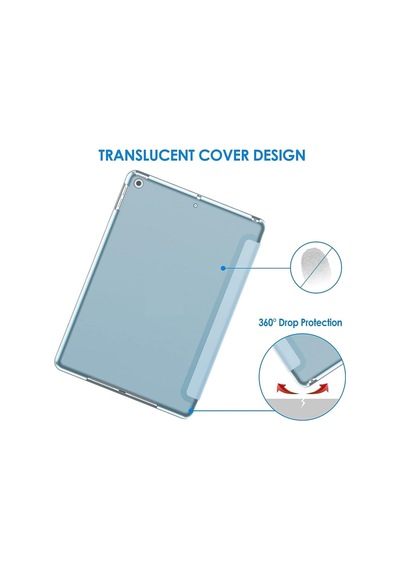 Apple Uyumlu iPad, 8. Ve 9. Nesil 2020 /2021 10.2" Tablet Flip Smart Standlı Akıllı Kılıf Smart Cover