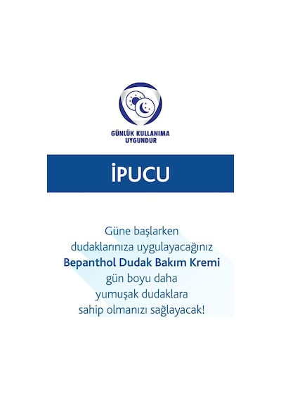 2 Adet Bepanthol Dudak Bakım Kremi 7,5 Ml