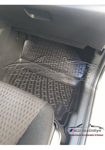 Honda Jazz Havuzlu 3D Paspas. Honda Jazz Paspas. 2015- Ve Üzeri