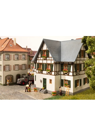 Noch 14010 Çiçekli Uzun Saksılar, 12 Adet, Diorama Malzemesi-59327