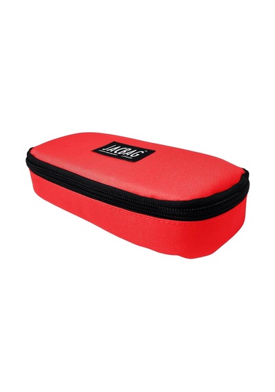 Jacbag Oval Medium Mercan Pembe Kız Çocuk Kalem Çantası Çok Renkli