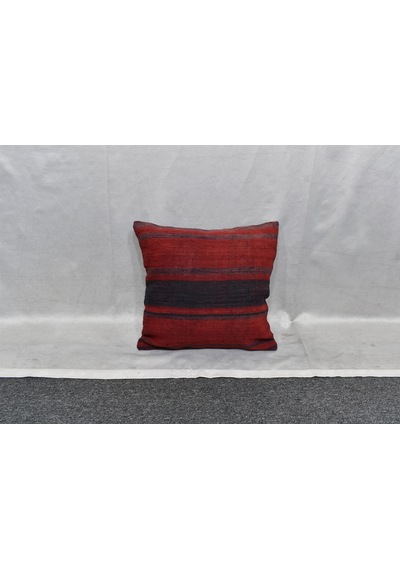 Zehra Abla Halı Yeni El Dokuma Dekoratif Kilim Kırlent Yastık Kılıfı 6735 Çok Renkli