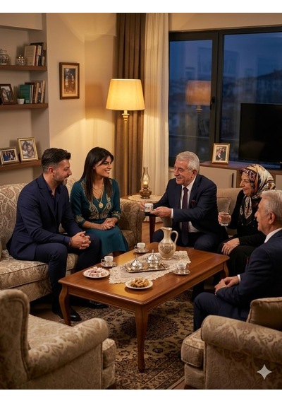 Osmanlı Saray Model Gümüş Damat Sunum Seti, 6 Kişilik, Söz Ve Nişan İkramlık, Osmanlı Tarzı Tepsi Dahil Değildir Çok Renkli