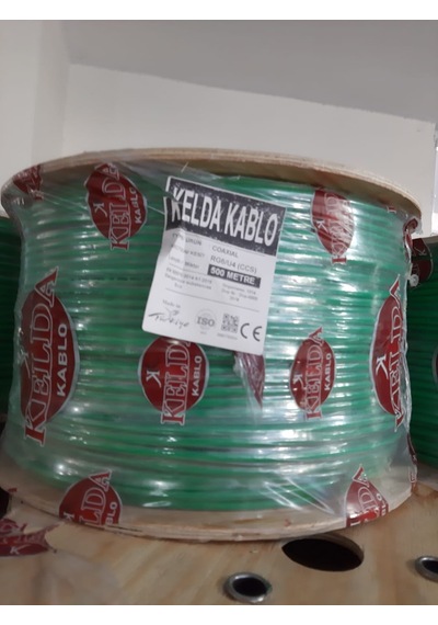 500 Metre Rg6 U4 (Ccs) Full Hd Yeşil Tv Kablosu