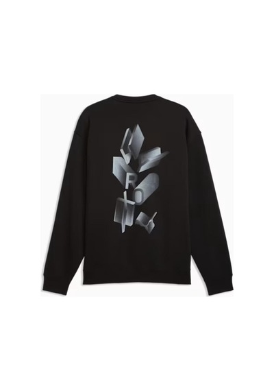 Puma M Puma X Hyrox Crewneck Siyah Erkek Sweatshirt