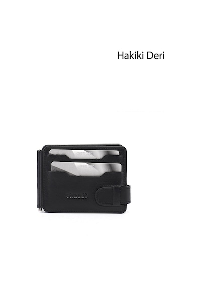 Gönderir Gönderi R Unisex Siyah Hakiki Deri Unisex Kartlık Ddux77706956