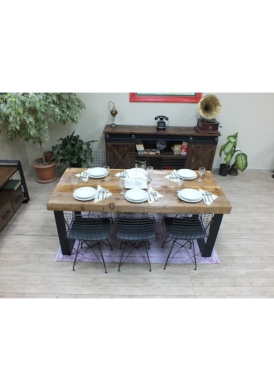 Ntconcept Ntconcept Doğal Ağaç Yemek Masası (279836306)