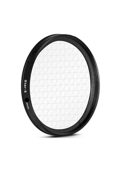 Nikon D5000 D5100 D5200 18-55mm Lens İçin 52mm Star Yıldız 8 Filtre