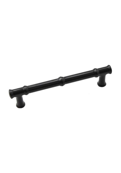 System Mobilya Kulbu Siyah Renk 192mm Kulp Sy4227 0192 Al6 Çok Renkli