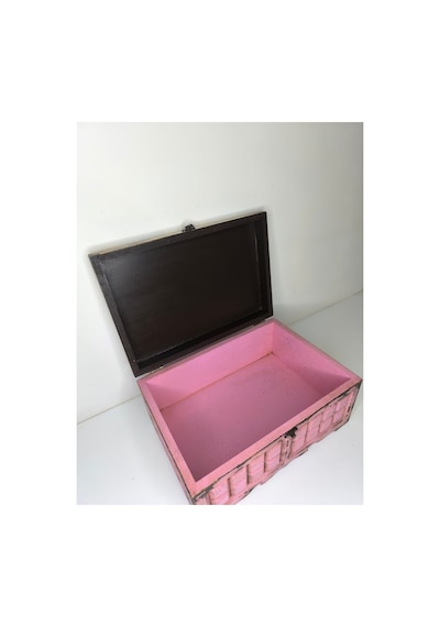 Hediyelik Kutu Mücevher Takı Kutusu Pembe - 685505998