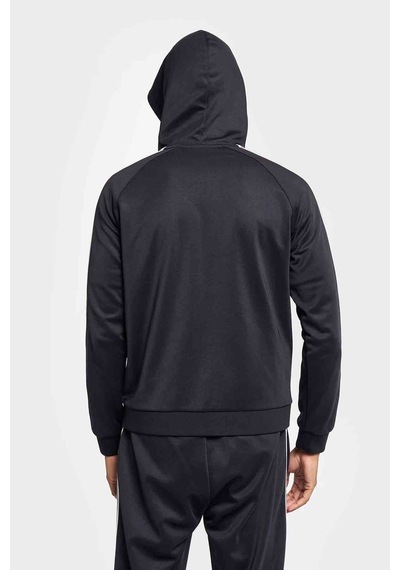 Lescon Erkek Basketbol Fermuarlı Kapüşonlu Sweatshirt 26b-1052 siyah