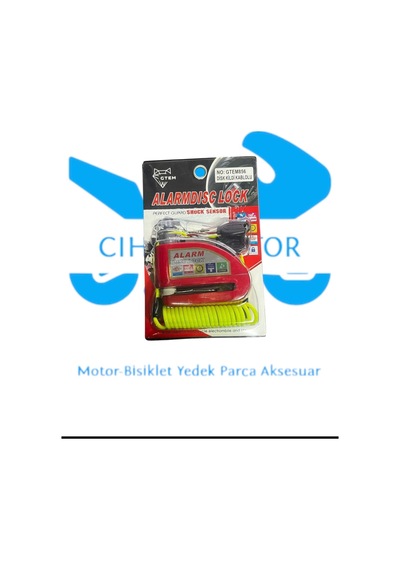 Alarmlı Disk Kilidi Motor
