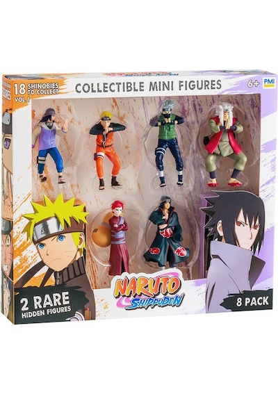 Pmı Nsh2070s Naruto 8li Koleksiyon Figür Seti Asorti