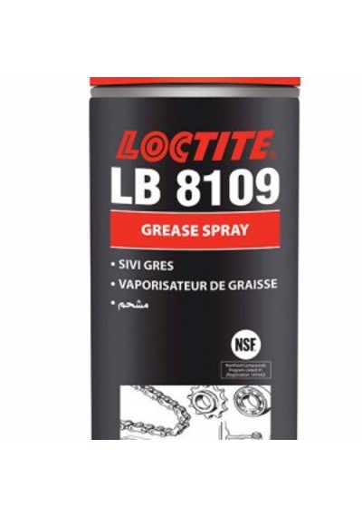 Loctite 8109 Sprey Sıvı Gres Yağlayıcı Yüksek Sıcaklık 500ml