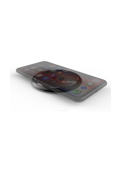 Mcstorey Kablosuz Şarj Aleti Qi Kablosuz Şarj Wireless Hızlı Şarj-Siyah