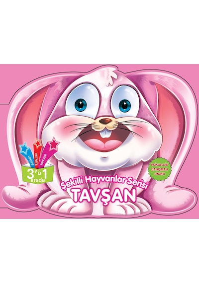 Şekilli Hayvanlar Serisi - Tavşan- Parıltı Yayınları