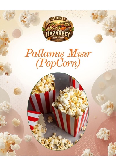 Kadirlihazarbey Patlayan Cin Mısır Popcorn 1 Kg