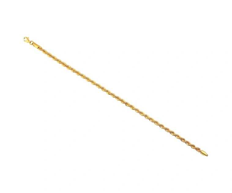 Agakulche Halat 2,7 Mm Altın Bileklik Renkli