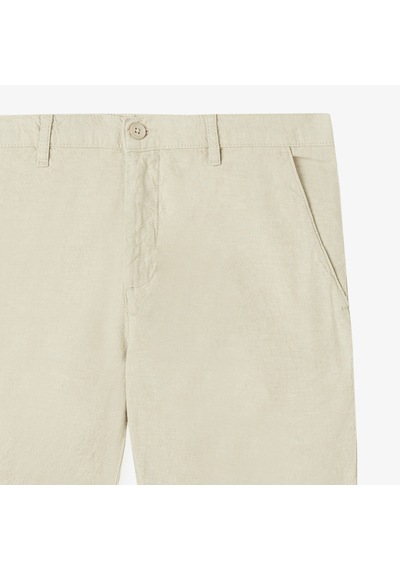 Nautica Erkek Bej Slim Fit Şort Düz B55218t Bej