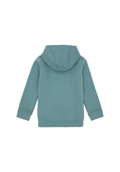 U.S. Polo Assn. Kız Çocuk Mint Kapüşonlu Basic Sweatshirt 50296388-VR090