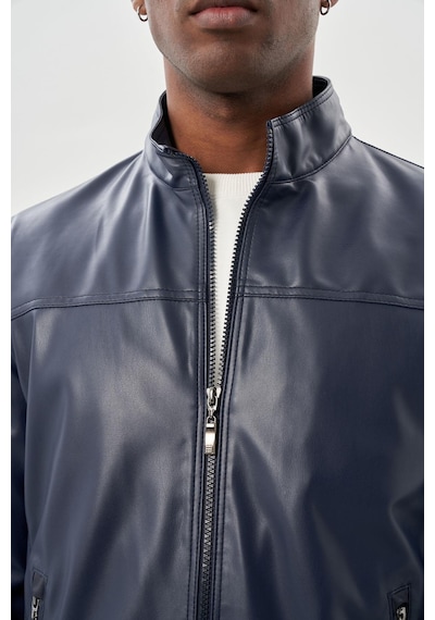 İmza Koyu Lacivert Suni Deri Hakim Yaka Düz Yırtmaçsız Tam Astar Slim Fit Casual Deri Mont 1038245151 Koyu Lacivert İmza Koyu Lacivert Suni Deri Hakim Yaka Düz Yırtmaçsız Tam Astar Slim Fit Casual Deri Mont 1038245151 Koyu Lacivert