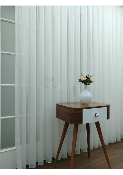 Evdepo Home Kullanıma Hazır Tül Perde (540838008)