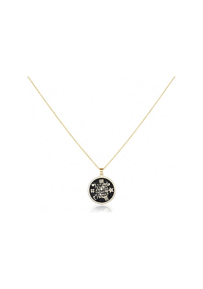Hiçlikten Gelen Güç Gümüş Tılsım Kolye - Rose Rose Gold