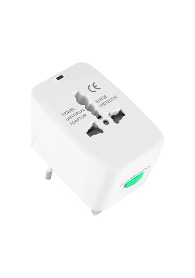 Universal Çoklu Priz Çevirici Dönüştürücü Seyahat Adaptörü, 150+ Ülke, 125v-250v-6a-13a, Narita Nrt-640