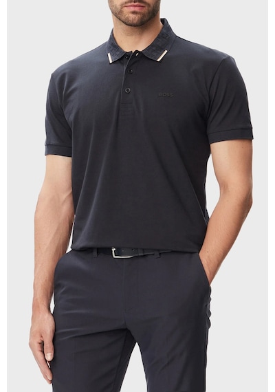 Boss Pamuklu Regular Fit Düğmeli Polo Erkek Polo 50564779 402 Lacivert