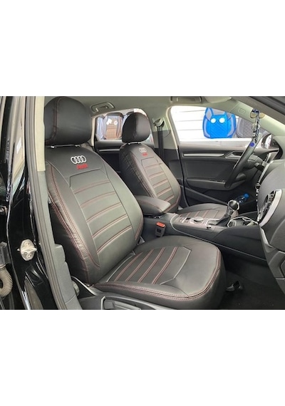 Audi A3 Araca Özel Deri Oto Koltuk Kılıf (500515401)
