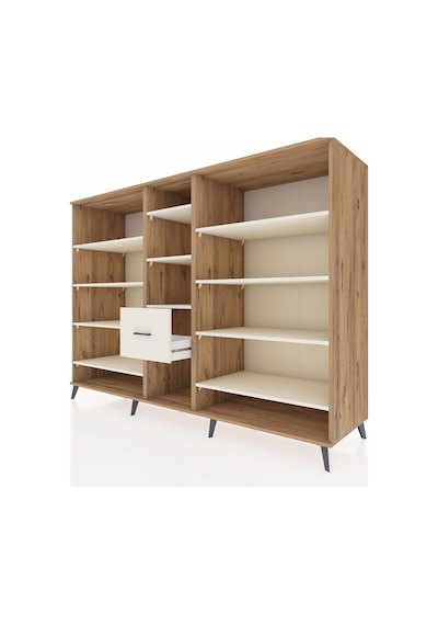 Kronos Dolap 11 Raflı 3 Çekmeceli 220x59x163 Çam-aytaşı Çam-aytaşı Kronos Dolap 11 Raflı 3 Çekmeceli 220x59x163 Çam-aytaşı Çam-aytaşı