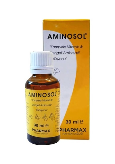 Aminosol Kuş Kedi Köpek Vitamin ve Aminoasit 30 ML