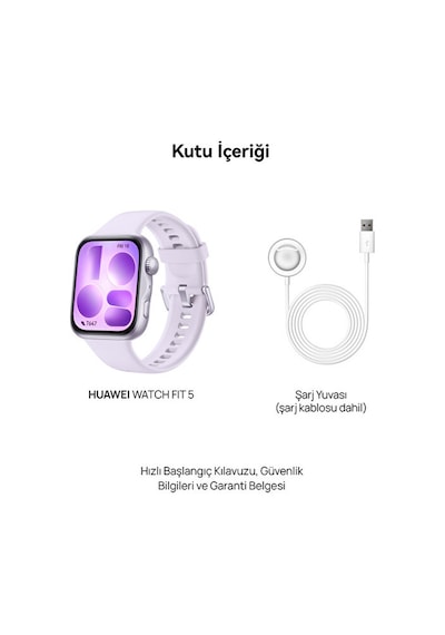 Huawei Watch Fit 5 Akıllı Saat (Distribütör Garantili)
