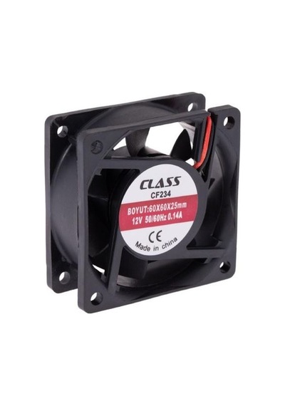 60X60X25 DC 24V Aksiyel Fan - Class