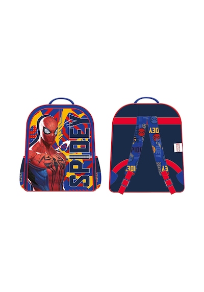 Spıderman İlkokul Çantası Due Rıval Çok Renkli