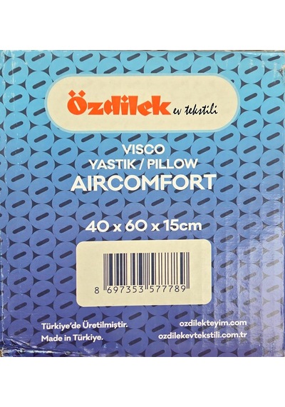 Özdilek Visco Aircomfort Yastık 40x60x15 Beyaz