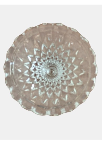 Vintage Kristal Şamdan Mumluk, Dekoratif Cam Mumluk,masa Dekoru, Ev Dekoru, Hediyelik Beyaz